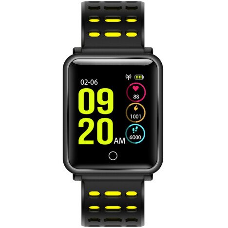 Bratara Fitness iUni M88 Plus, Display OLED, Bluetooth, Pedometru, Notificari, Android si iOS, Galbe